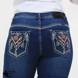 New! Womens Brandy Boot Cut Jeans Ladies Jeans