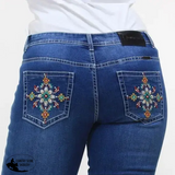 New! Womens Navajos Boot Cut Jeans (Copy) 10 / 34 Ladies Jeans