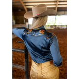 New! YEEHAW SATIN PERFORMANCE RODEO SHIRT - Country Scene Saddlery and Pet Supplies
