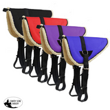 New! Youth/Pony Kodel fleece bottom bareback pad with cordura nylon top - Country Scene Saddlery and Pet Supplies