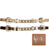 Billy Royal® 1/2" Show Curb with Stainless Steel Chain - Country Scene Saddlery and Pet Supplies