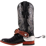 Billy Royal® Bling Ladies Large Crystal Concho Spur Straps - Country Scene Saddlery and Pet Supplies