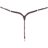 Billy Royal® Ranch Harness Leather Breastcollar. - Country Scene Saddlery and Pet Supplies