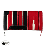 NI-08 Showman ® 30" x 30" Cotton / Acrylic Blend Saddle Blanket with Felt Bottom - Country Scene Saddlery and Pet Supplies