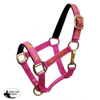 New! Nylon Halter. Pony / Pink Showman Halters