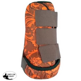 Orange Filigree Boots. - Country Scene Saddlery and Pet Supplies