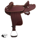Ord River Synthetic Youth Half Breed 14.5" - Brown - Country Scene Saddlery and Pet Supplies
