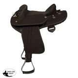 Ord River Synthetic Youth Half Breed 14.5" - Brown - Country Scene Saddlery and Pet Supplies