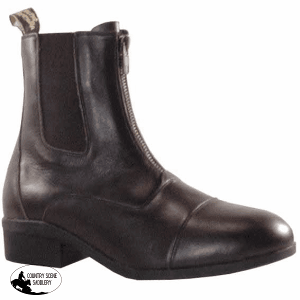 Paddock Riding Boot Chocolate - Black Jodhpur/Paddock Boots