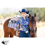Papillion Show Blouse, Black. - Country Scene Saddlery and Pet Supplies
