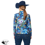 Papillion Show Blouse, Black. - Country Scene Saddlery and Pet Supplies