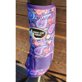 Patterned Boots- Pink Paisley A18. - Country Scene Saddlery and Pet Supplies
