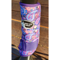 Patterned Boots- Pink Paisley A18.