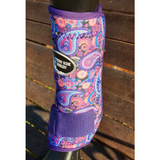 Patterned Boots- Pink Paisley A18. - Country Scene Saddlery and Pet Supplies