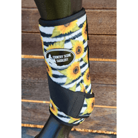 Patterned Boots- Sunflower