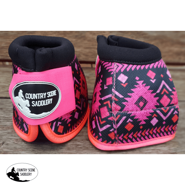 Pink Diamond No Turn Bell Boots.