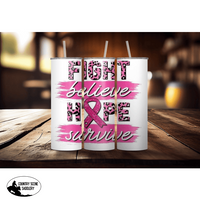 Pink Fight Tumbler Gift Items