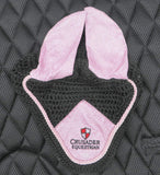 Pink Sparkly Pad and bonnet - Country Scene Saddlery and Pet Supplies