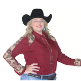 PL1366 - Brandee Ladies Western Shirtt - Country Scene Saddlery and Pet Supplies