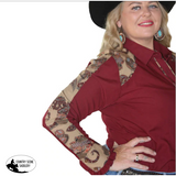 PL1366 - Brandee Ladies Western Shirtt - Country Scene Saddlery and Pet Supplies