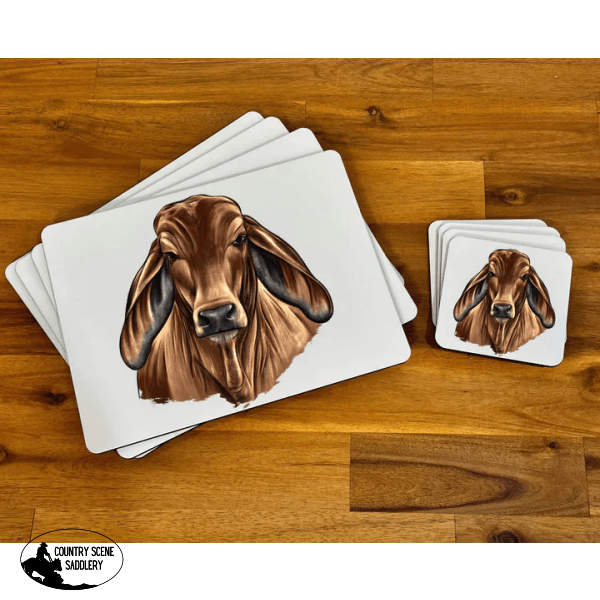 Placemat & Coaster Set - Brahman Giftware