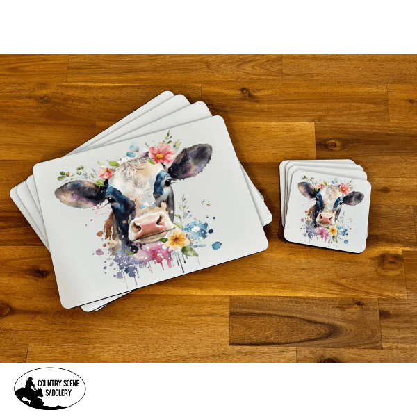 Placemat & Coaster Set - Fresian Giftware