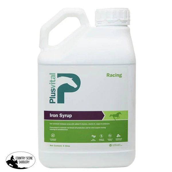 Plusvital Iron Syrup 5L Horse Vitamins & Supplements