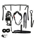 New! Premium Medium / Large Horse Size nylon driving harness meant for heavy use. - Country Scene Saddlery and Pet Supplies