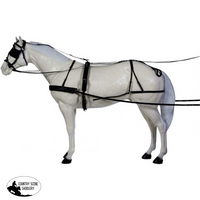 Premium Medium / Large Pony Size Nylon Driving Harness Meant For Heavy Use. Harness