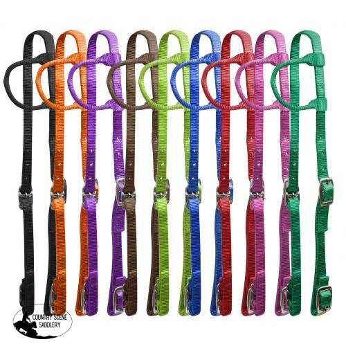 New! Premium Nylon One Ear Headstall. Posted.