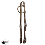 New! Premium Nylon One Ear Headstall. Posted. Size Full/cob / Brown