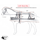 New! Premium Quality Synthetic Driving Harness Posted.* Horse Size