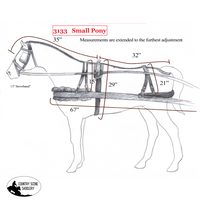New! Premium Quality Synthetic Driving Harness Posted.* Small Pony