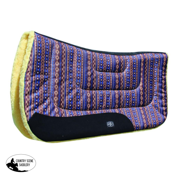 Professionals Choice Comfort Fit Contour Work Pad - Tribal/navy