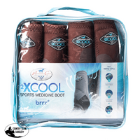 Professionals Choice Smb 2Xcool Sports Boots - 4 Pack - Chocolate Medicine Value