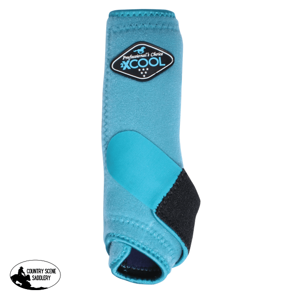 Professional’s Choice Sports Medicine Boots 2Xcool | Front Pair - Turquoise - Value 4 Pack