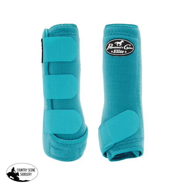 Professionals Choice Ventech Elite Front Boots Turquoise Protection Boots