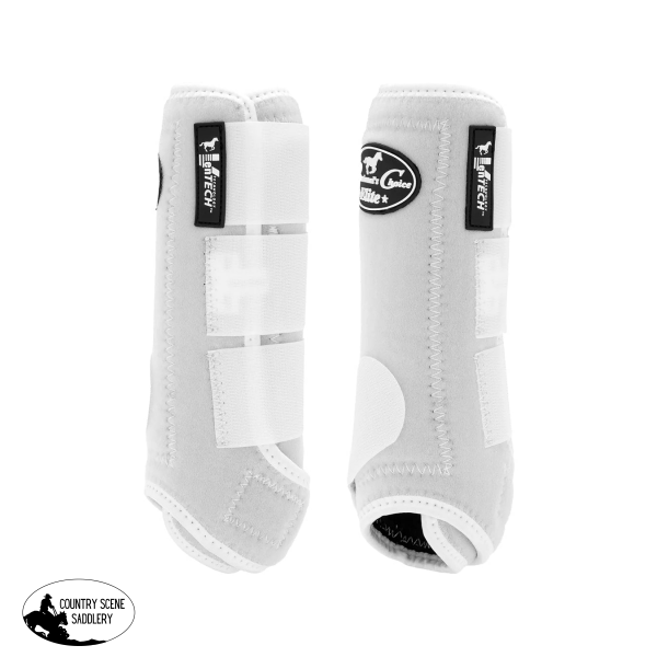 Professionals Choice Ventech Elite Front Boots White Protection Boots