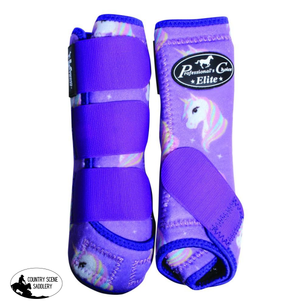 New! Professionals Choice Ventech Elite Front Pair - Unicorn Posted.* Sports Medicine Boot