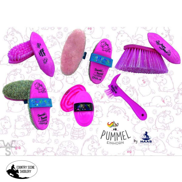 Pummelfee Brush Set Collection Equine Grooming