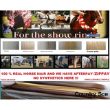 Pure White False Tail - Country Scene Saddlery and Pet Supplies