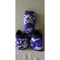 Purple Camo Boots.