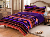 New! Queen Size 3 pc Borrego comforter set with southwest design. - Country Scene Saddlery and Pet Supplies