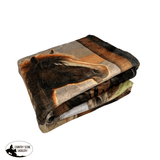 New! Queen Size Silk Touch Ultra Soft Blanket - Lucky in Love - Country Scene Saddlery and Pet Supplies