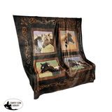 New! Queen Size Silk Touch Ultra Soft Blanket - Lucky in Love - Country Scene Saddlery and Pet Supplies