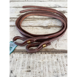 Quick Change Split Reins - Oiled - Summer Combos