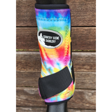 Rainbow Tiedye Boots. - Country Scene Saddlery and Pet Supplies