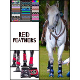 Red Feathers Boots. - Country Scene Saddlery and Pet Supplies