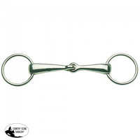 New! Ring Snaffle Jointed Thick Mouth Chrome Plated Posted.*