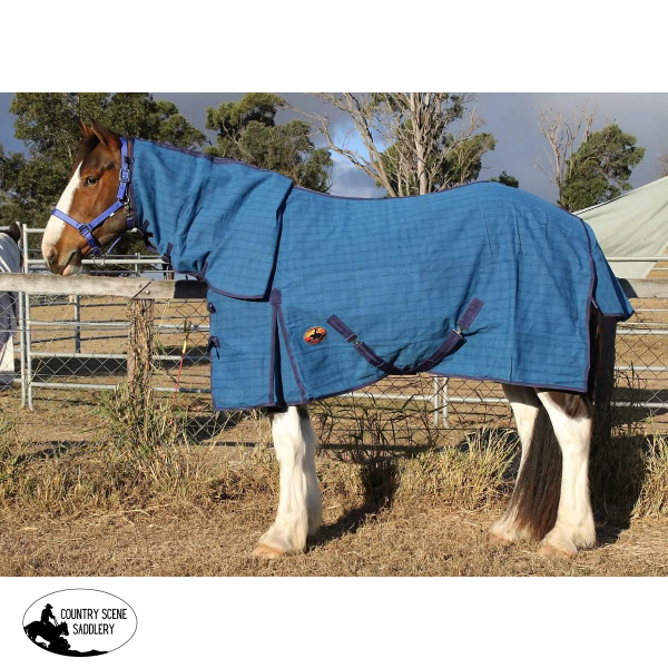 Ripstop Canvas Combo Wool Lined Horse Rugs